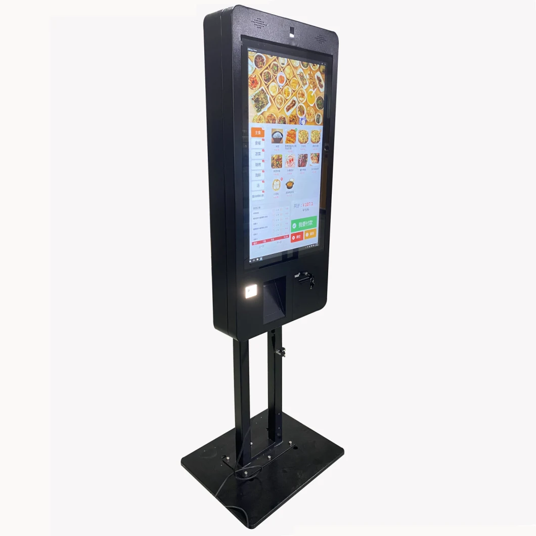 Touch Screen One Time Checkout Machine Ordering Restaurant Self Order Kiosk Restaurant Kiosk