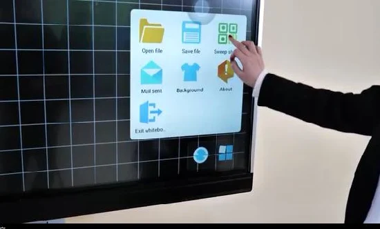 65 Inch Interactive Whiteboard Touch Screen Whiteboard Education Meeting Smart Board
