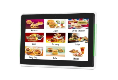10.1inch Wall Mounted Touch Screen Digital Signage with Android System