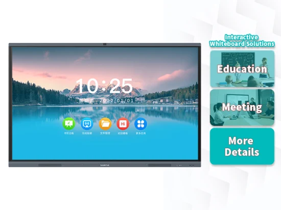 65 Inch 4K Smart Television Digital Whiteboard Smart Board for Online Education Meeting