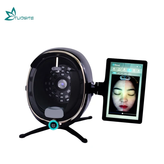 3D Skin Detector 8 Spectrum Digital Deep Facial Skin Moisture Analysis Scanner Medical Equipment