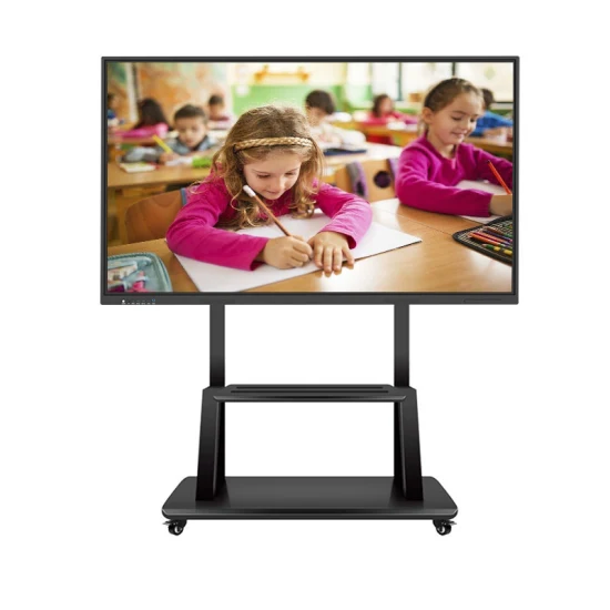 Factory Price 98-Inch Built-in Camera Microphone Wireless Projection Smart Whiteboard LCD Interactive Flat Panel Smart Board for Video Conference & Education