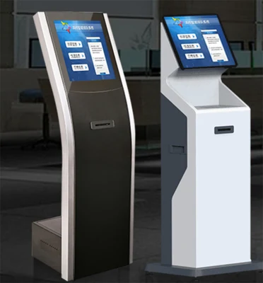 Multi Function 21 Inch LED Touch Screen Ticket Kiosk in Cinema